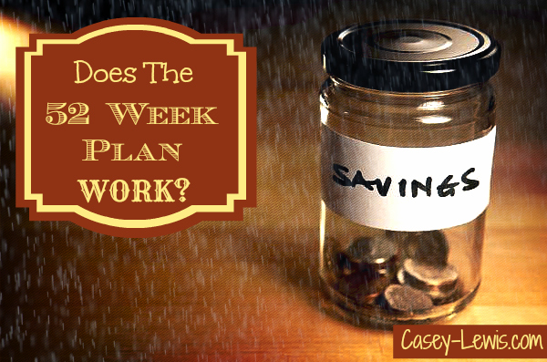 Does the 52 Week Savings Plan Work?